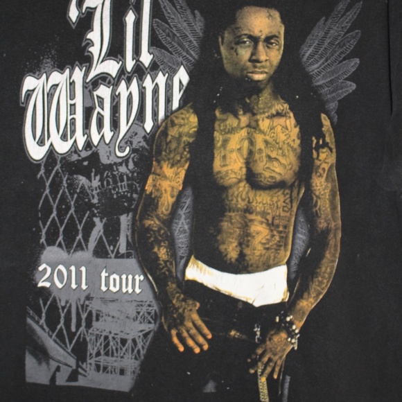 Lil Wayne Rick Ross Nicki Minaj 2011 Tour Rap Tee Rap Tshirt  Shirt Med - Picture 3 of 7